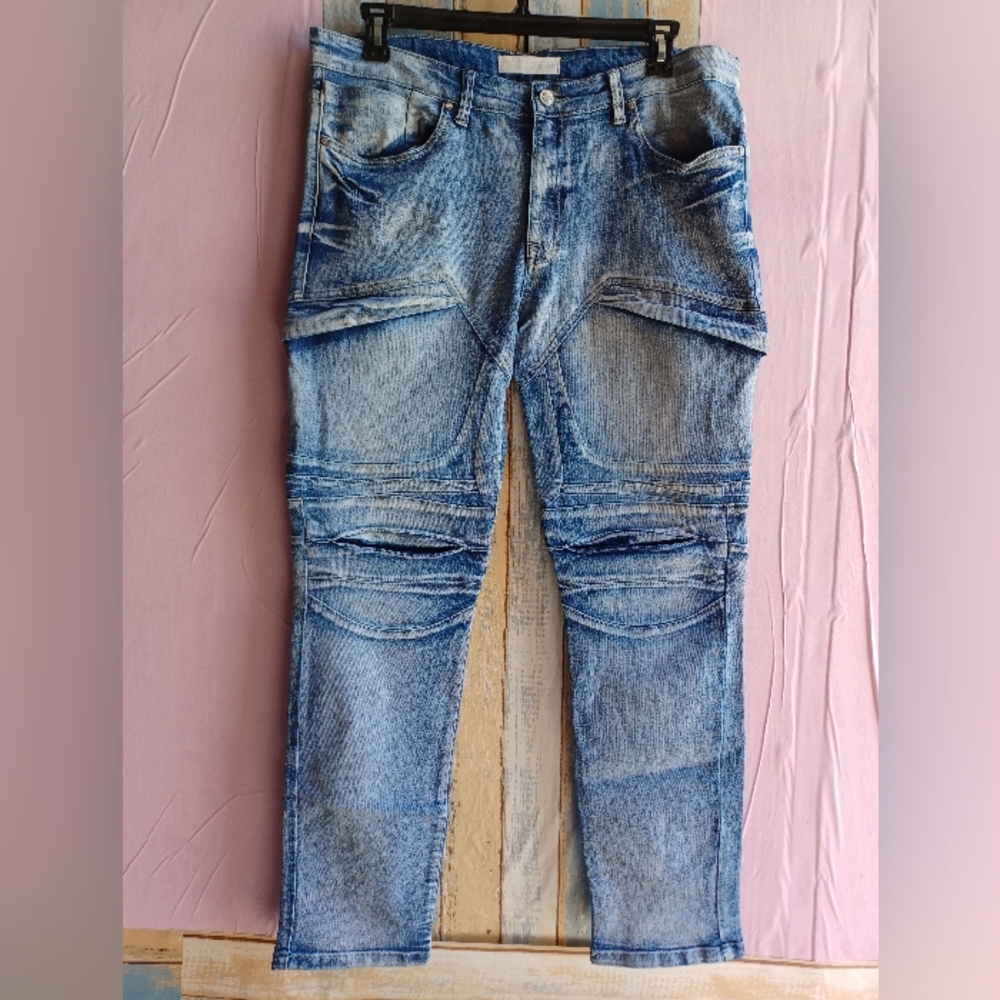 Refinery Republic Men's Blue Denim Jeans Size 36x32